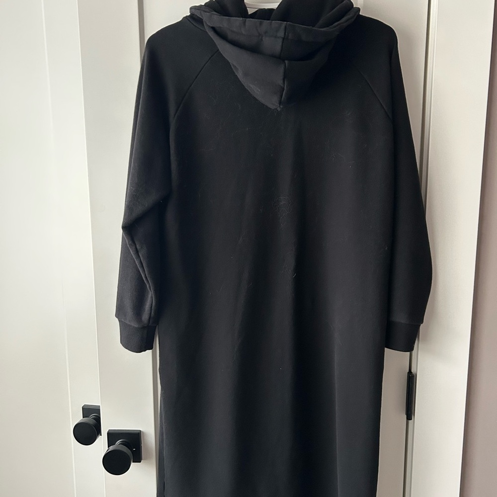 OAK + FORT Black fleece jacket - Picture 3 of 6